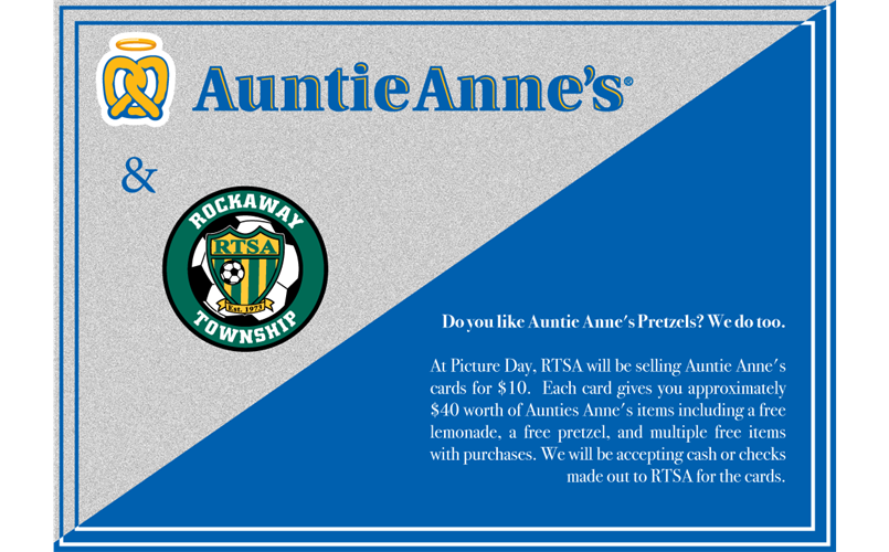 Auntie Anne's & RTSA Fundraiser