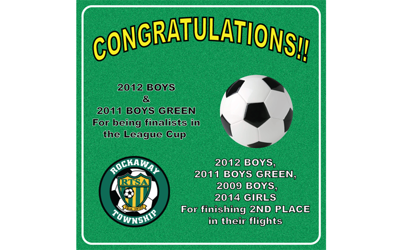 CONGRATULATIONS TEAMS!